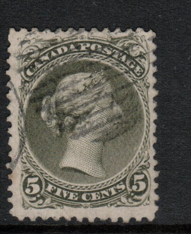 Canada #26iv Very Fine Used Perf 11.75 x 12 **With Certificate**