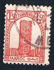 French Morocco 187 Used Tower of Hassan (BP13628)