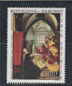 Dahomey  Scott#  C66  MH  (1967 Painting)