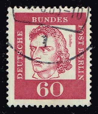 Germany #9N186 Friedrich von Schiller; Used (1.10)