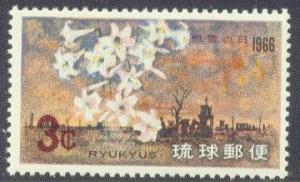 RYUKYU ISLS.144 MNH 1966 MEMORIAL DAY