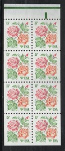 ALLY'S STAMPS Scott #1737a 15c Flowers B/P [8] MNH F/VF [FP-102b]