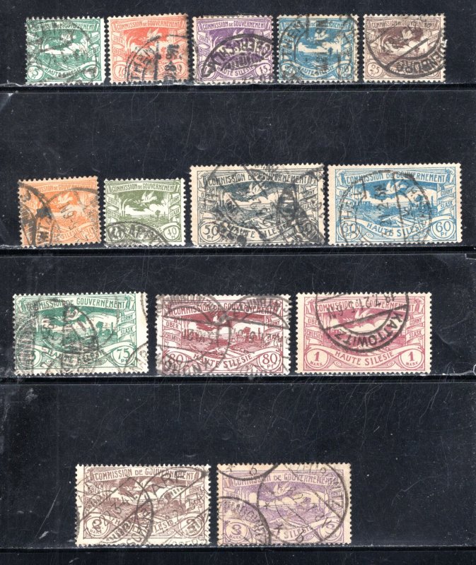 Upper Silesia #17-30   Used,  F/VF    CV:  $15.90   ....  6800009