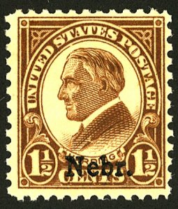 U.S. #670 MINT OG NH