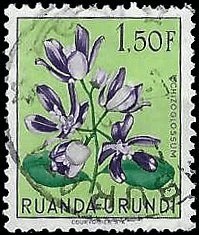 RUANDA-URUNDI   #124 USED (1)