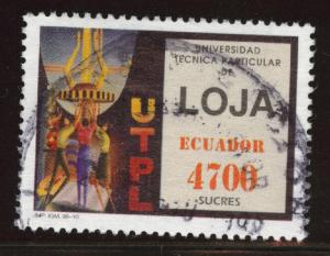 ECUADOR Scott 416 Used 1996 stamp CV$4.50