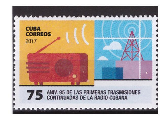 2017 Radio 1 value MNH
