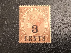 ICOLLECTZONE British Honduras 29 Very Fine hinged