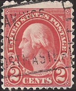 # 554 USED CARMINE GEORGE WASHINGTON