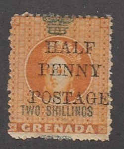 Grenada # 31, Queen Victoria, Mint Hinged, 1/3 Cat.