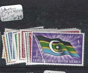 FEDERATION OF SOUTH ARABIA   (P116BB)  SET  SG 3-16   MNH