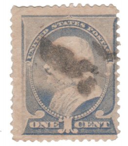 UNITED STATES STAMP 1887 SCOTT # 212. USED HINGED. # 6