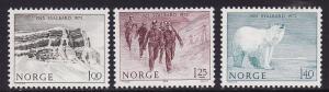 Norway #660-62 F-VF Mint NH ** Spitsbergen
