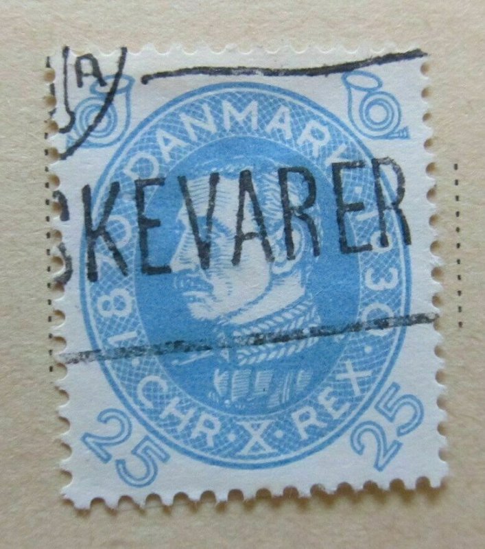 A6P22#90 Denmark 1930 25o used