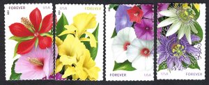 United States #4941-44 Forever (46¢) La Florida (2013). Four singles. MNH