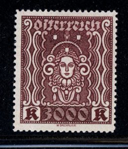 Austria 1922  Scott #296 MH
