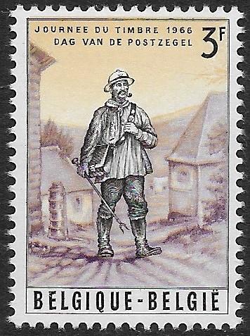 Belgium # 663 -Rural Mailman - MNH.... (C)