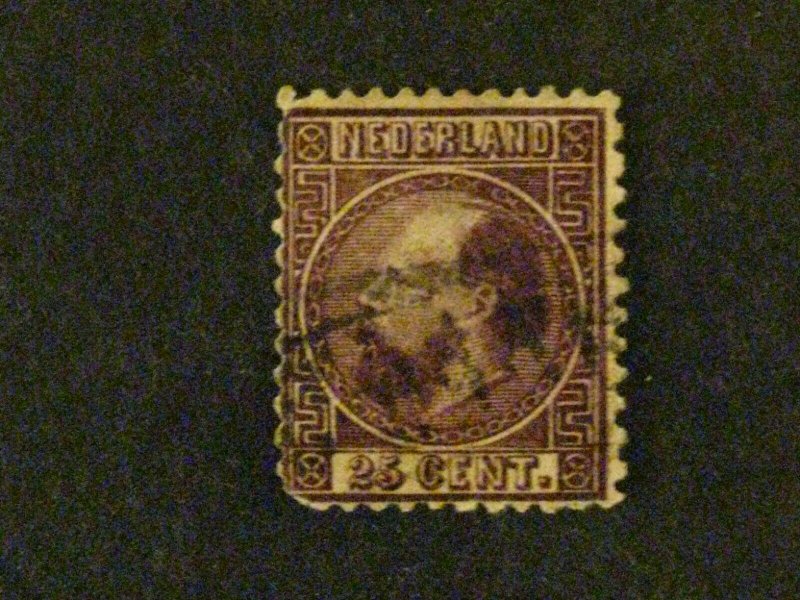 Netherlands #11 used rounded LL corner perf c203 528