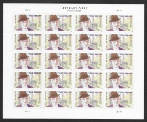 US #5831 ($1.16) Literary Arts - Saul Bellow ~ MNH