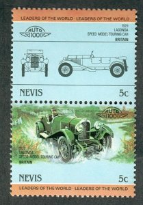 Nevis #288 Classic Cars MNH pair