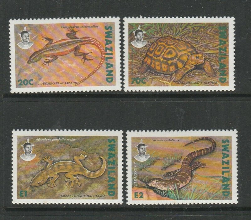 Swaziland 1992 Reptiles UM/MNH SG 602/5 