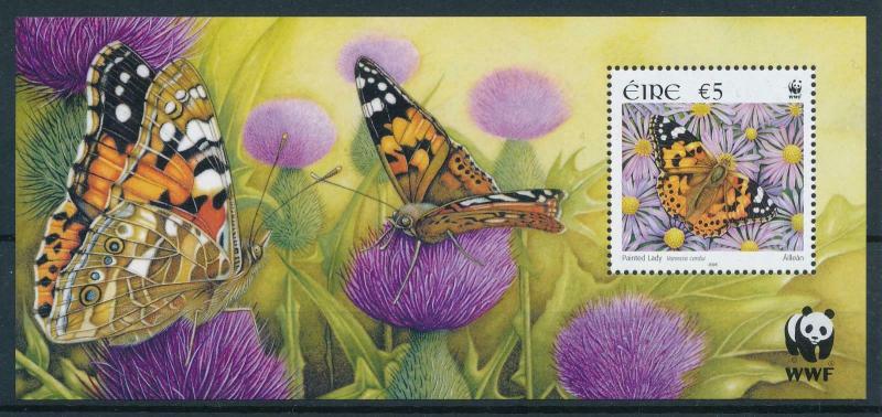 [98634] Ireland 2005 Insects Butterflies Schmetterlingen WWF Souvenir Sheet MNH