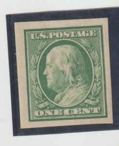 US SCOTT# 343 WASHINGTON  IMPERF  1908 MINT MH OG VF