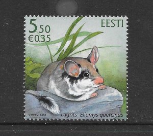 ESTONIA #652 DORMOUSE MNH