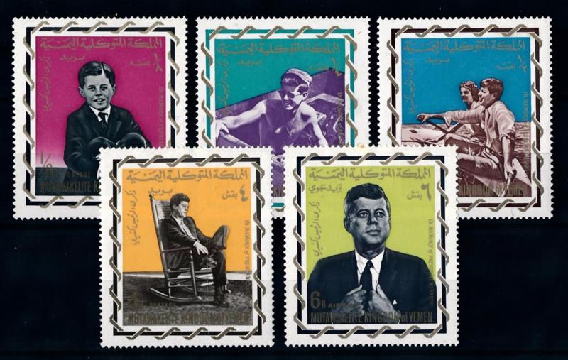 [70266] Yemen Kingdom 1965 President Kennedy  MNH