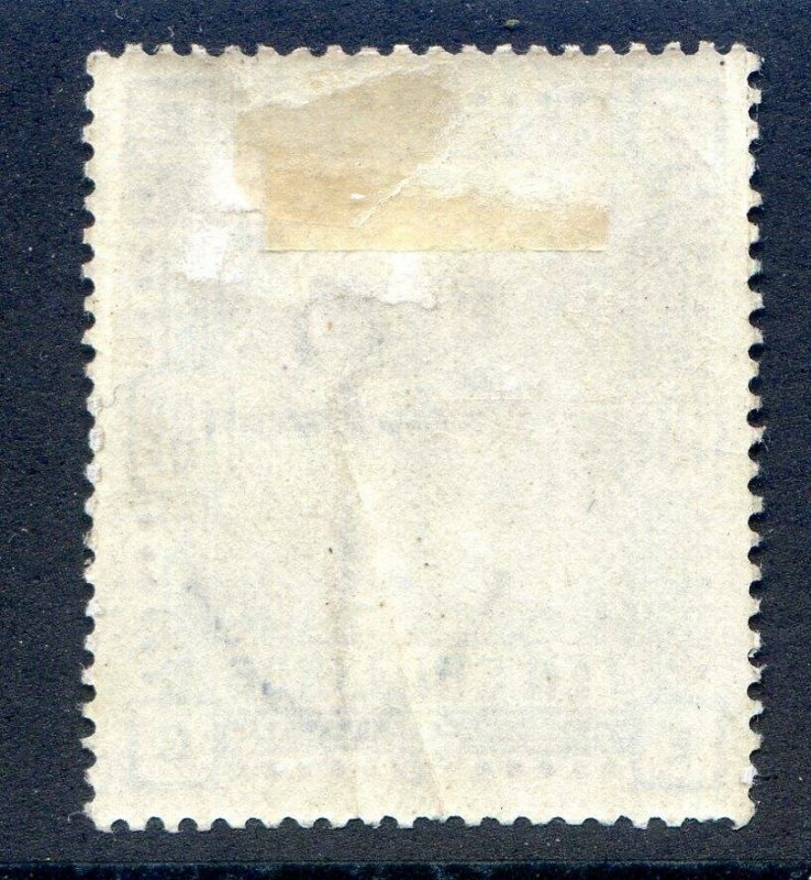 QV 10/- Ultramarine Mounted Mint