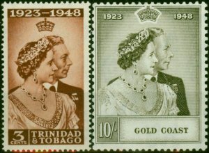 Gold Coast 1948 RSW Set of 2 SG166-167 Fine MM