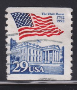 United States 2609 The White House Coil 1992