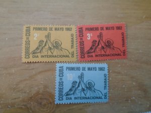 Cuba  #  710-12   MNH