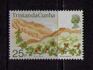 TRISTAN DA CUNHA Sc# 171 MNH FVF Foul Berry Seashore