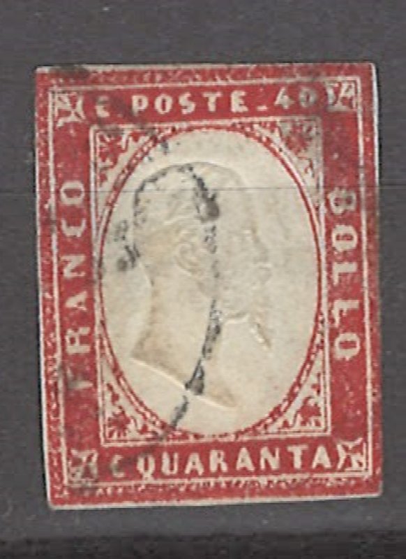 COLLECTION LOT # 2983 SARDINIA #13 1863 CV=$47.50