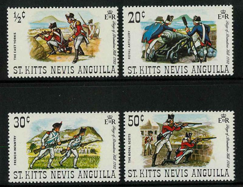 St. Kitts-Nevis 245-248 Mint VF NH