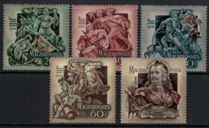 Hungary #1043-7*  CV $7.65