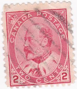 Canada - 1903 King Edward VII -2c red - Used SG 176