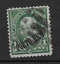 PUERTO RICO STAMP-VFU PORTO RICO 1 CENT USA #PK3