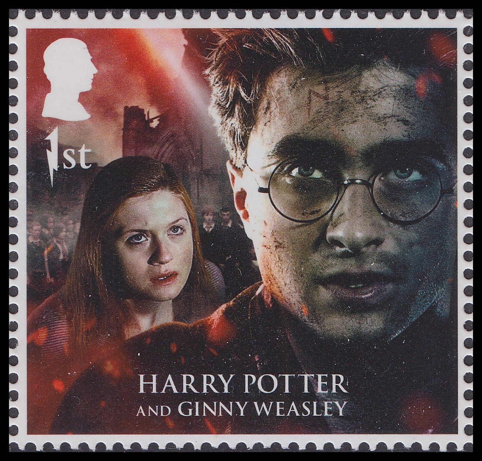 GB 5085 Harry Potter Harry Potter & Ginny Weasley 1st single MNH 2023