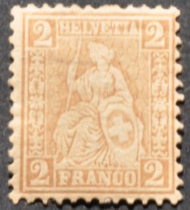DYNAMITE Stamps: Switzerland Scott #52 – UNUSED