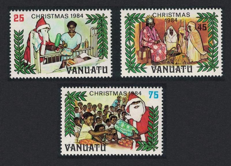 Vanuatu Christmas 3v SG#394-396 SC#380-382