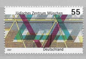 Germany 2431 Munich Jewish Center single MNH