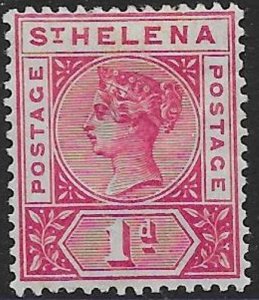 ST.HELENA SG47 1896 1d CARMINE MTD MINT