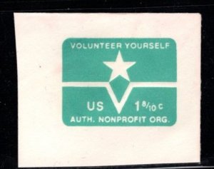 #U568 Volunteer Yourself Cut Square  - Mint