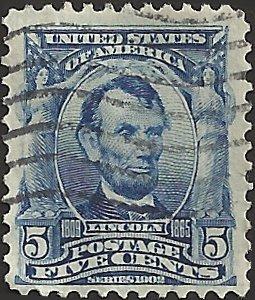 # 304 BLUE USED ABRAHAM LINCOLN