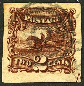 U.S. #113 INPERFORATED USED