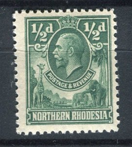NORTHERN RHODESIA; 1930s early GV pictorial Mint hinged Shade of 1/2d. value