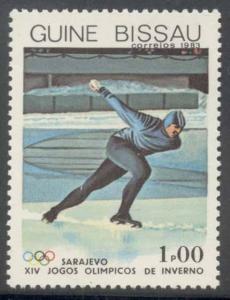 Guinea Bissau ~ #505 ~ Olympics - Speed Skating ~ MNH