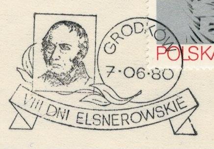 Poland 1980 Card Special Cancellation Music Composer Elsner